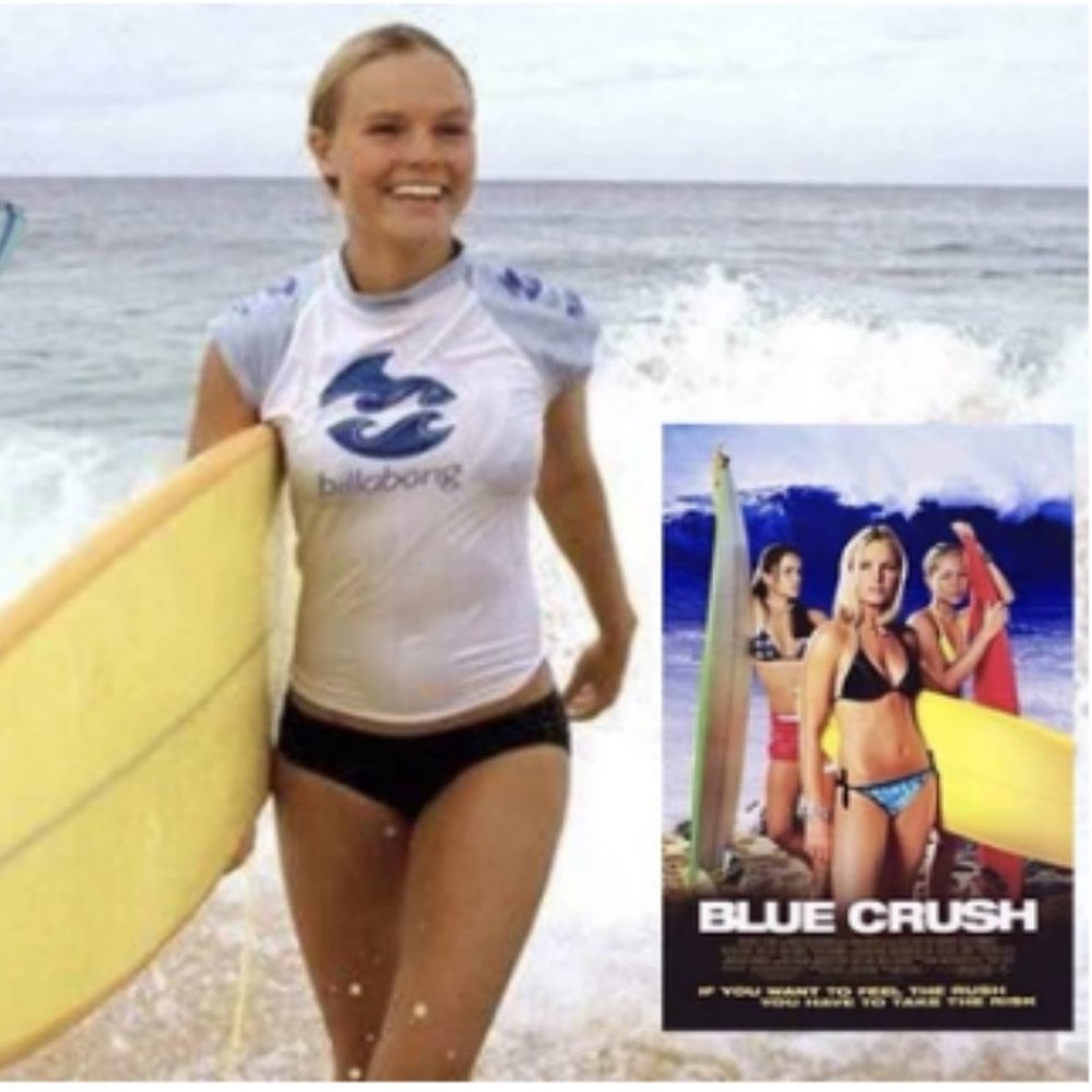 blue crush billabong rashguard rash guard surf top